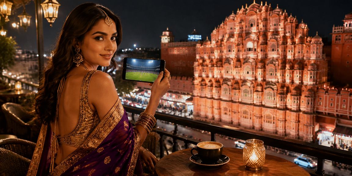 Mobile betting app and casino player in Jaipur