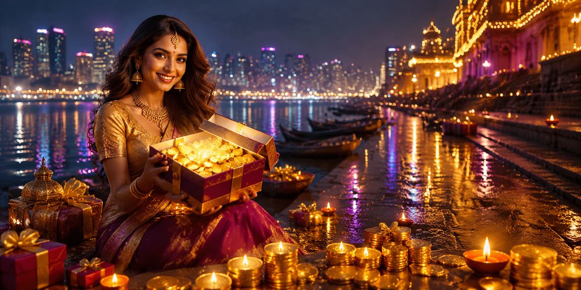 Mumbai crowd betting during Diwali festival
